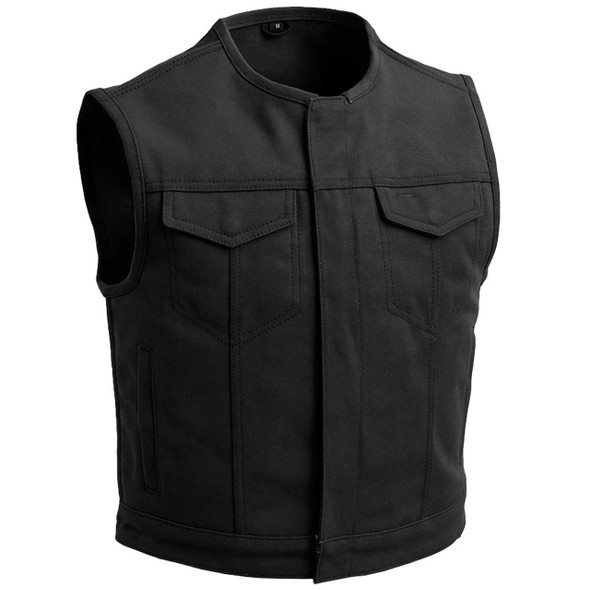  First Mfg - Lowside Canvas Vest (Black) 