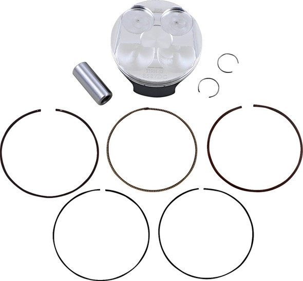 Wossner - 8587DC - Piston Kit - 77.97 mm - Honda