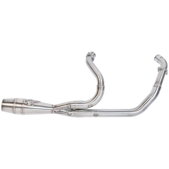 Sawicki - Brushed Stainless Steel Shorty Cannon fits '99 & Up Indian Chief Models