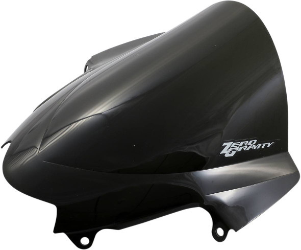 Zero Gravity - 16-172-19 - Double Bubble Windscreen - Dark Smoke - Bandit 1250