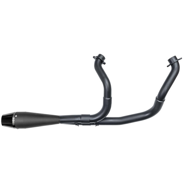 Sawicki - Black Shorty Exhaust fits '99 & Up Indian Chief Models