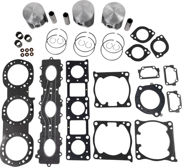 Wsm - 010-824-12P - Top-End Rebuild Kit - 84.50 mm - Platinum Series - Yamaha