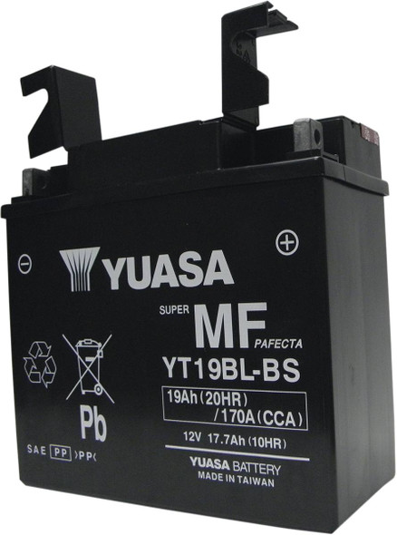 Yuasa - YUAM6219BL - AGM Battery - YT19BL-BS