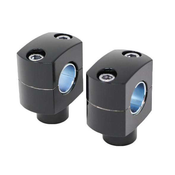 Motorcycle Supply Co. - Shorty Handlebar Risers - Gloss Black