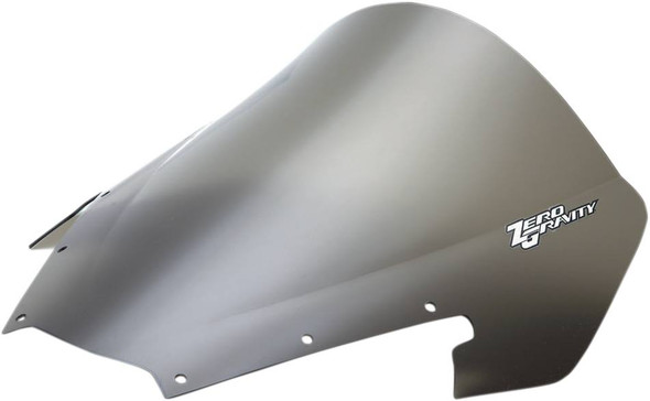 Zero Gravity - 16-506-02 - Double Bubble Windscreen - Smoke - FZ1