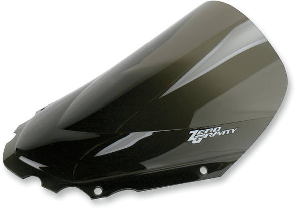 Zero Gravity - 16-206-02 - Double Bubble Windscreen - Smoke - KLR