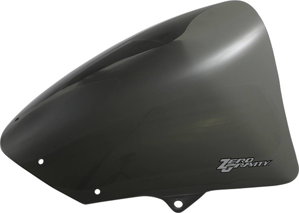 Zero Gravity - 24-262-02 - Corsa Windscreen - Smoke - ZX6R/ZX10R