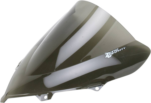 Zero Gravity - 16-805-42 - Double Bubble Windscreen - Smoke - K12/13