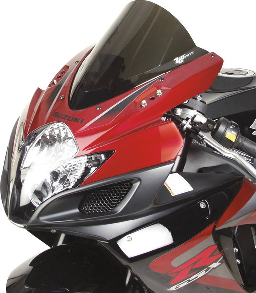 Zero Gravity - 16-110-02 - Double Bubble Windscreen - Smoke - GSXR 6/750