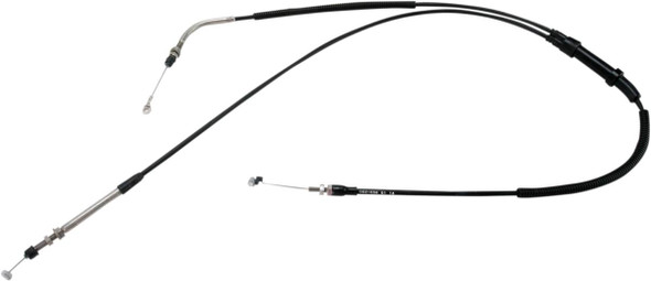 Wsm - 002-056 - Black Vinyl Throttle Cable - Yamaha