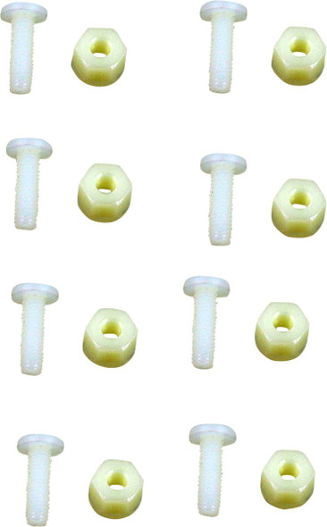 Zero Gravity - 32-130 - Nylon Windscreen Fastener Set - White