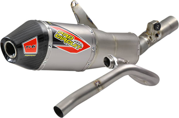 Pro Circuit - 0312145F - Ti-6 Titanium Exhaust System - Honda 450