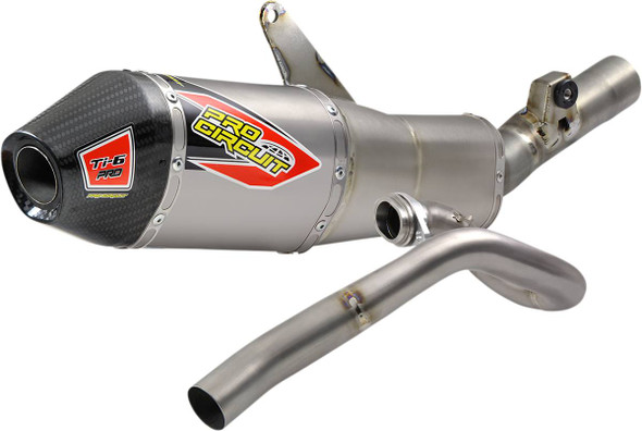 Pro Circuit - 0312145FP - Ti-6 Pro Titanium Exhaust System - Honda 450