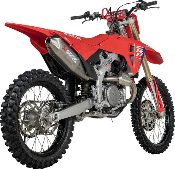 Akrapovic - S-H4E1-FDHLT - Evolution Line Exhaust System - Titanium - CRF450R/CRF450RX