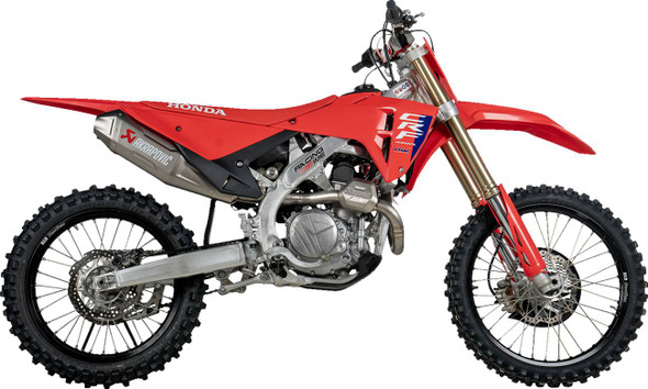 Akrapovic - S-H4E1-FDHLT - Evolution Line Exhaust System - Titanium - CRF450R/CRF450RX