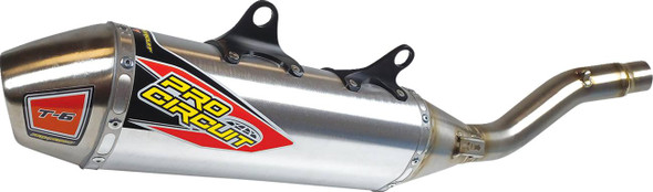 Pro Circuit - 0152245A - T-6 Slip-On Muffler - Stainless Steel