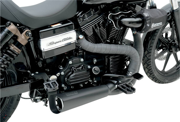 Drag Specialties - Exhaust Heat Wrap Kit with Ties - Black - 2" x 25'