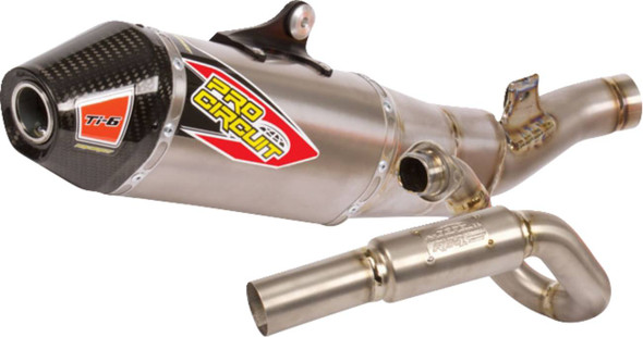 Pro Circuit - 0322445F - TI-6 Exhaust System - Titanium