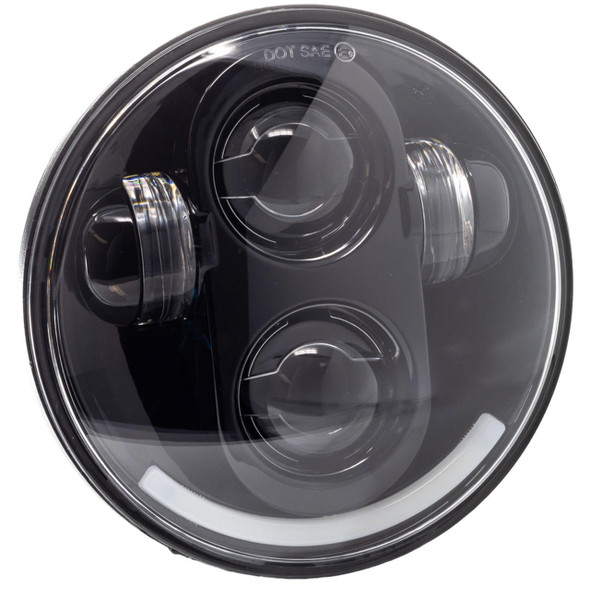 Letric Lighting Co. Lectric Lighting Co. - Black 5.75" Premium LED Headlight 