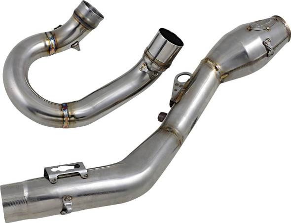 Fmf - 045643 - MegaBomb Header - Stainless Steel