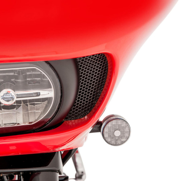 Klock Werks - Round Fairing Vent Screens fits '24 FLTRK, '15-'23 FLTRX/​FLTRXS/​FLTRXST/​FLTRU/​FLTRK (Except '23 FLTRXSE), '23-'25 FLTRT Models