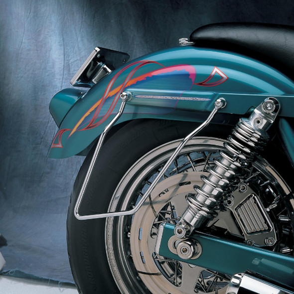 Drag Specialties - Saddlebag Support Brackets fits '82-'94 & '99-'00 FXR Model (Repl. OEM #90587-85)
