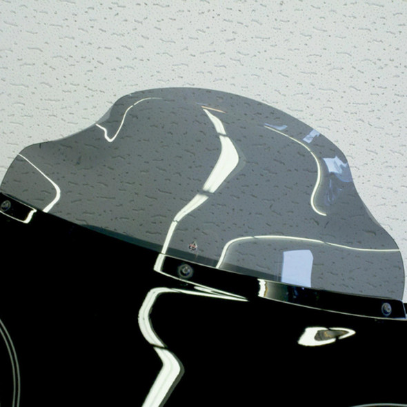 Klock Werks - 8.5" Dark Smoke Flare™ Windshield fits '96-'13 FLH Model
