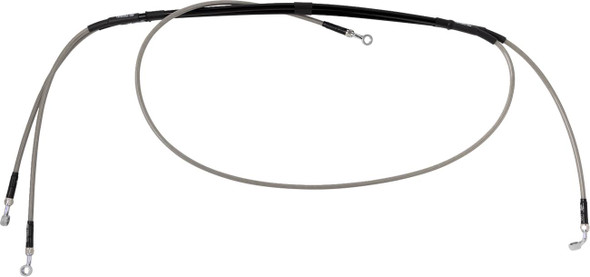 Moose Offroad - Brake Line Pair - Stainless Steel