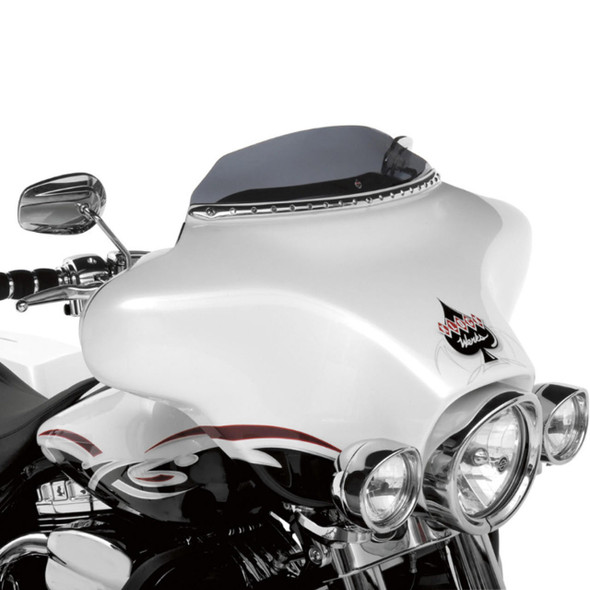 Klock Werks - 3.5" Dark Smoke Flare™ Windshield fits '96-'13 FLH Model