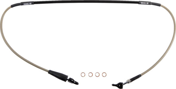 Moose Offroad -  - Brake Line - Front - Stainless Steel - Suzuki