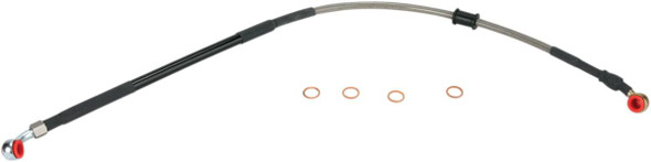 Moose Offroad -  - Brake Line - Rear - Stainless Steel - Honda CRF450R