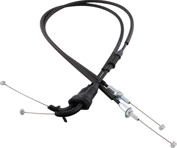 Moose Offroad -  - Black Vinyl Throttle Cable - Stock Length - Honda CRF