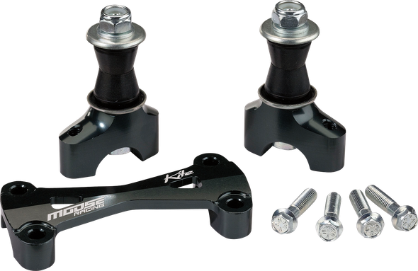 Moose Offroad - MX/EN Risers w/ Bar Mount - 35 mm - Black