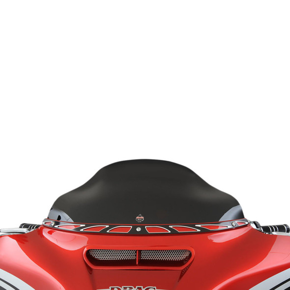 Klock Werks - 6.5" Black Flare™ Windshield fits '24 FLHTK, '14-'23 FLHT/​FLHX/​FLHXS/​FLHXST (Except '23 FLHXSE), '14-'25 FLHTCUTG Models
