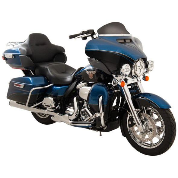  Klock Werks - 5" Black Flare™ Windshield fits '14-'23 Street Glide, Electra Glide & Harley Trike Models 