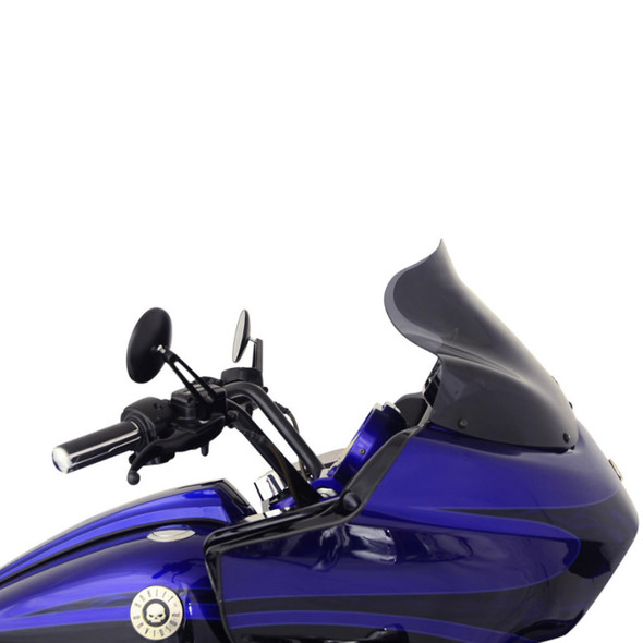 Klock Werks - 12" Dark Smoke Flare™ Windshield fits '98-'13 Road Glide Models