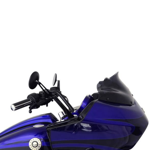 Klock Werks - 8" Dark Smoke Flare™ Windshield fits '98-'13 Road Glide Models