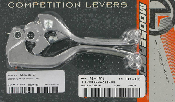Moose Offroad - Competition Lever Set - Clear