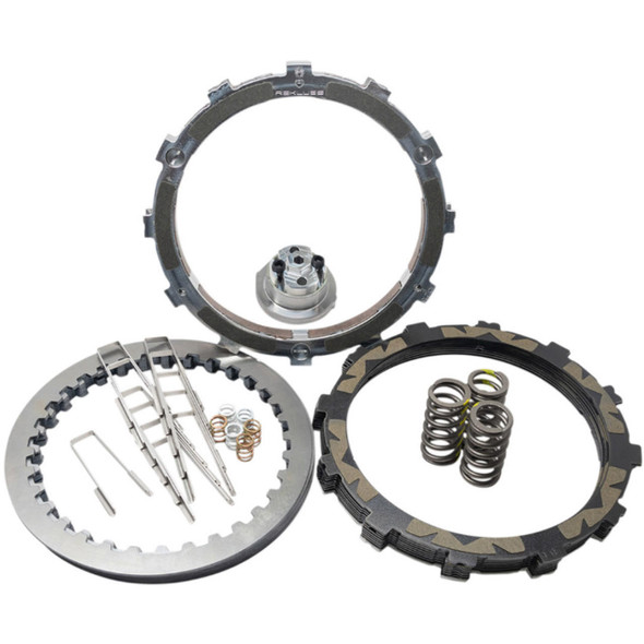 Rekluse - RadiusX Clutch Kit fits '13-'20 Big Twin Models W/ Slipper/Assist Hydraulic Clutch (3-Coil Clutch Springs)