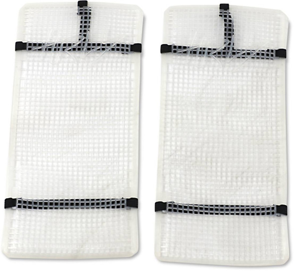 Moose Offroad -  - Mud Radiator Cover - White - Husqvarna