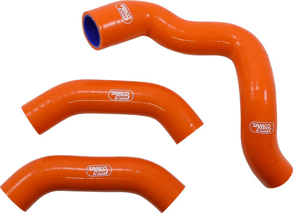 Moose Offroad - Race Fit Radiator Hose Kit - Orange - Husqvarna/KTM