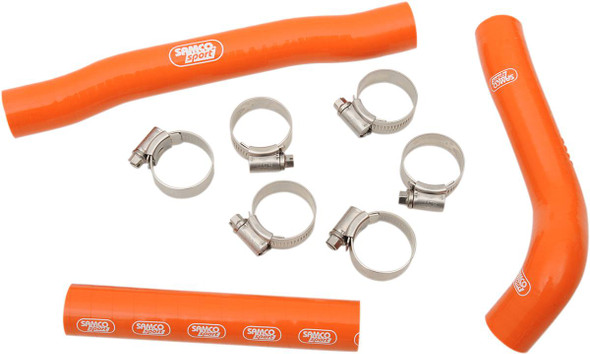 Moose Offroad -  - Race Fit Radiator Hose Kit - Orange - KTM