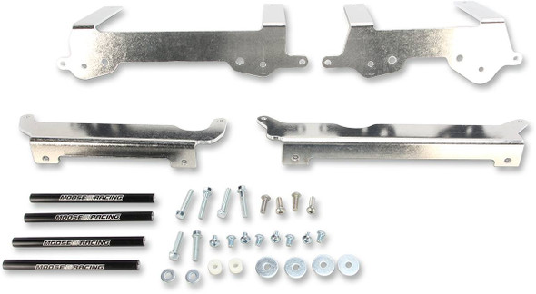 Moose Offroad -  - Radiator Braces - Silver - Honda/Kawasaki