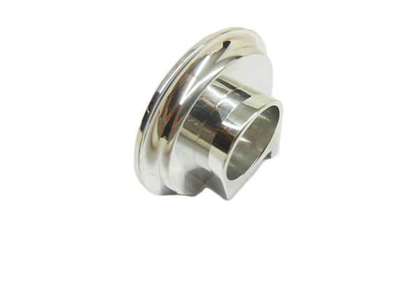 LC Fabrications - Harley Davidson Brake Switch Housing Delete - Polished LC Fabrications - Harley Davidson Brake Switch Housing Delete - Polished