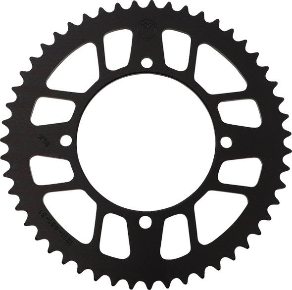 Moose Offroad -  - Rear Sprocket - Aluminum - 51 Tooth - Black - Kawasaki/Suzuki