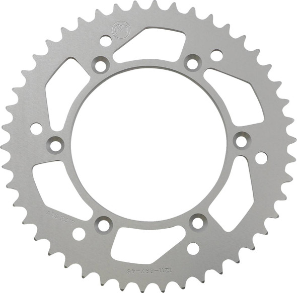 Moose Offroad -  - Rear Sprocket - Aluminum - 46 Tooth - Silver - Husaberg/Husqvarna/KTM