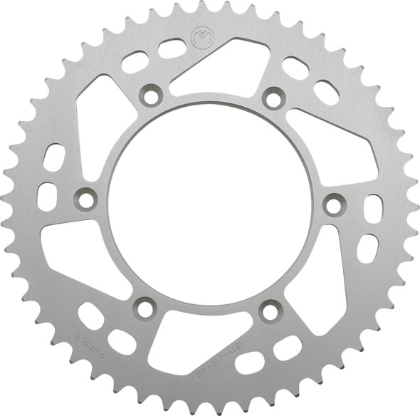 Moose Offroad -  - Rear Sprocket - Aluminum - 50 Tooth - Silver - Honda