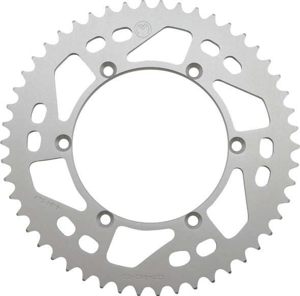 Moose Offroad -  - Rear Sprocket - Aluminum - 50 Tooth - Silver - Kawasaki/Suzuki