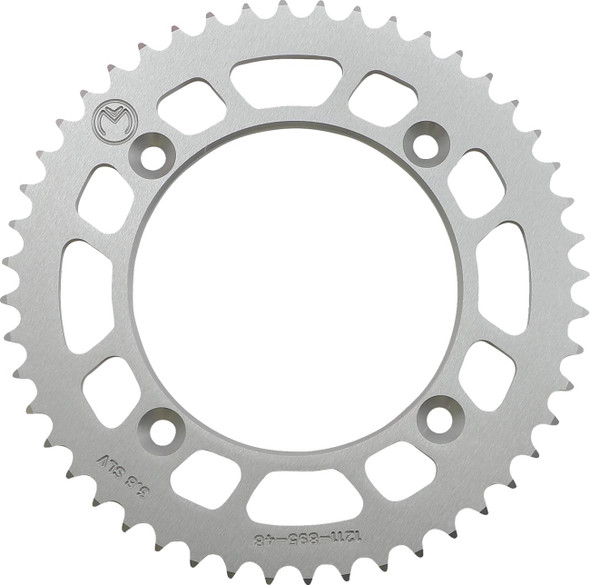 Moose Offroad -  - Rear Sprocket - Aluminum - 48 Tooth - Silver - Husqvarna/KTM