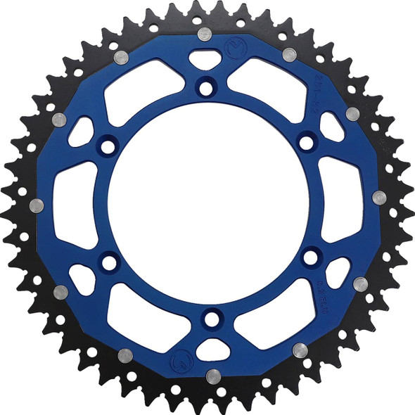 Moose Offroad -  - Dual Sprocket - 52 Tooth - Blue - Yamaha